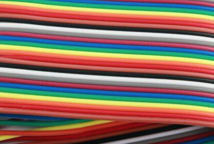 colorful ribbon cables