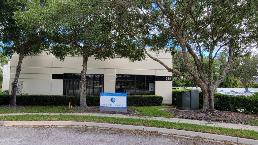 outside of Meridian Cable Assemblies located in St Augustine FL