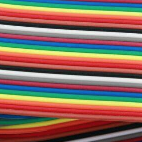 colorful ribbon cables